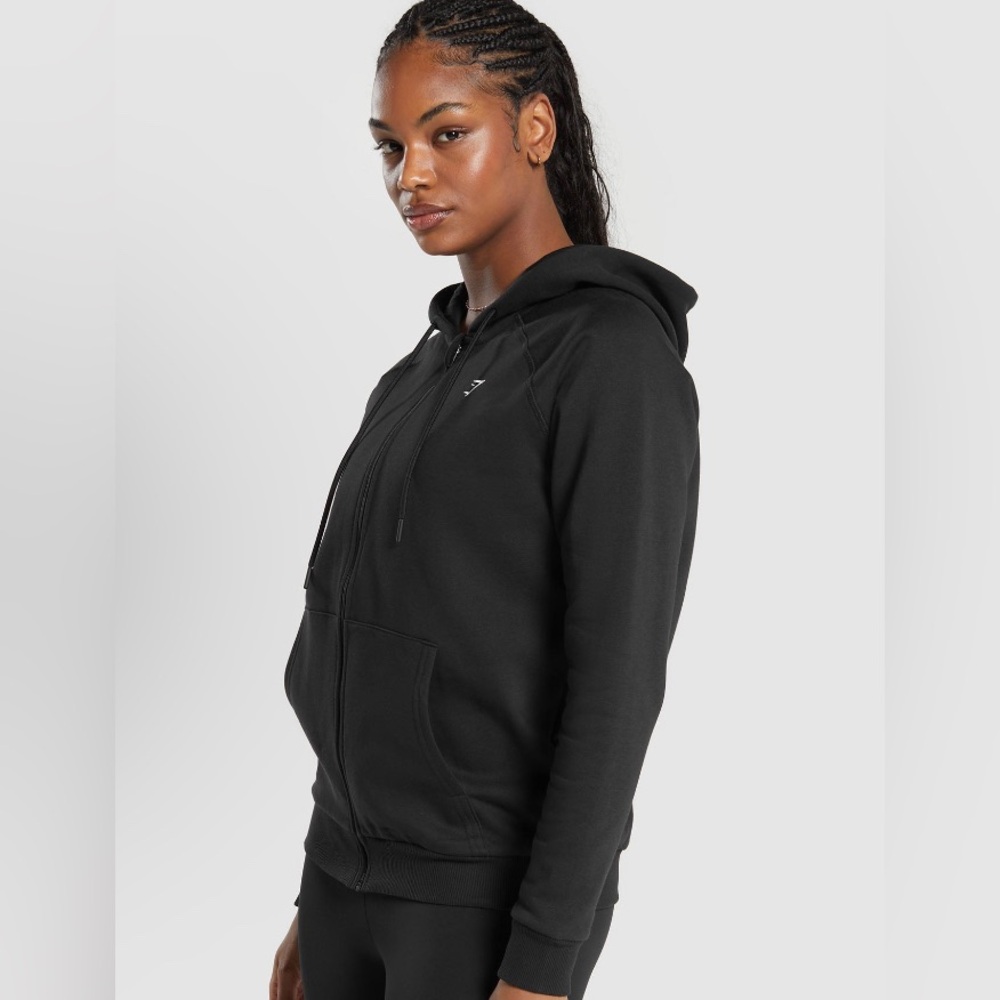 Gymshark Training Fleece Zip Hoodie (US Large)